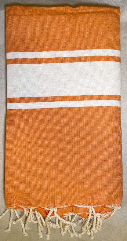 Telo Mare Fouta Classic Arancio