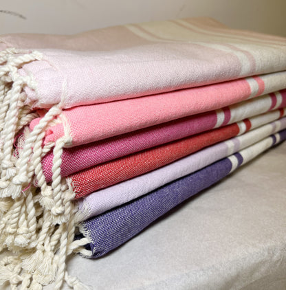 Telo Mare Fouta Classic Fucsia