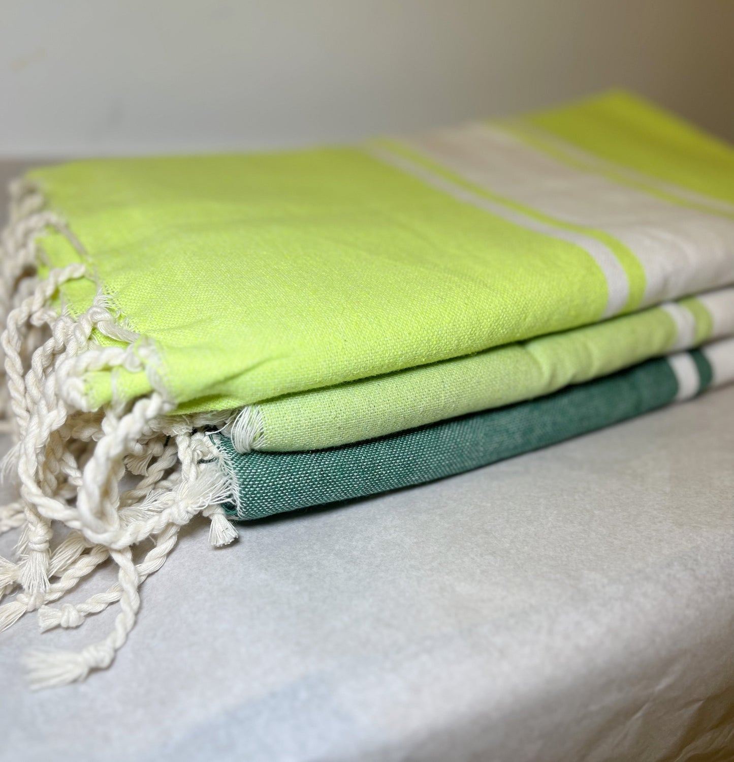 Telo Mare Fouta Classic Verde Scuro