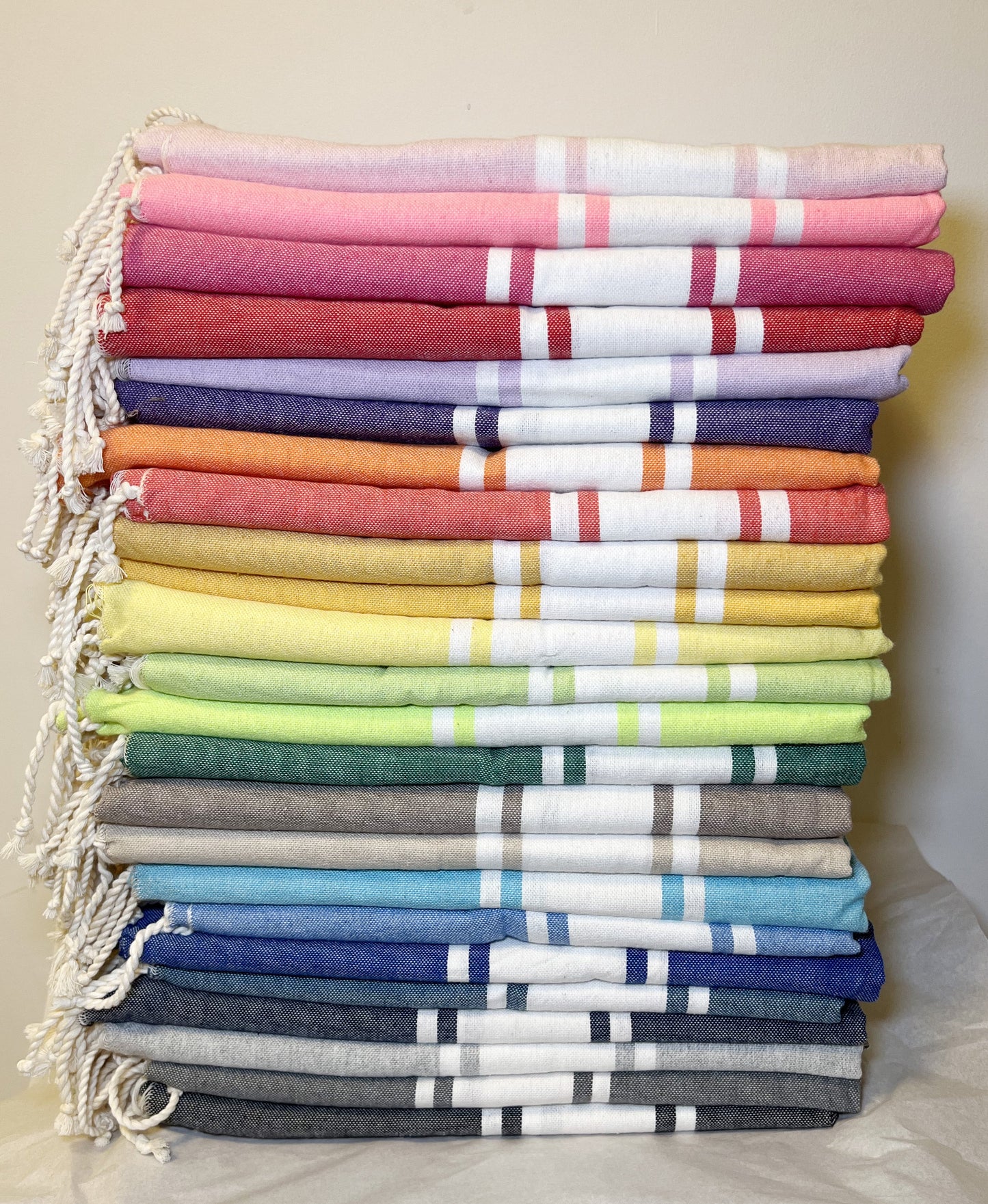 Telo Mare Fouta Classic Rosa Fluo